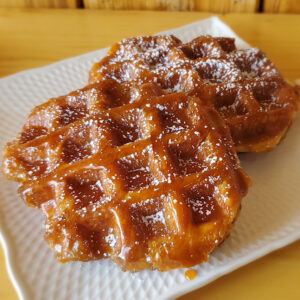 Salted Caramel Croffle