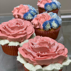 Custom Flower cupcakes