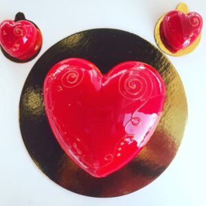 Raspberry Chocolate Mousse Cake